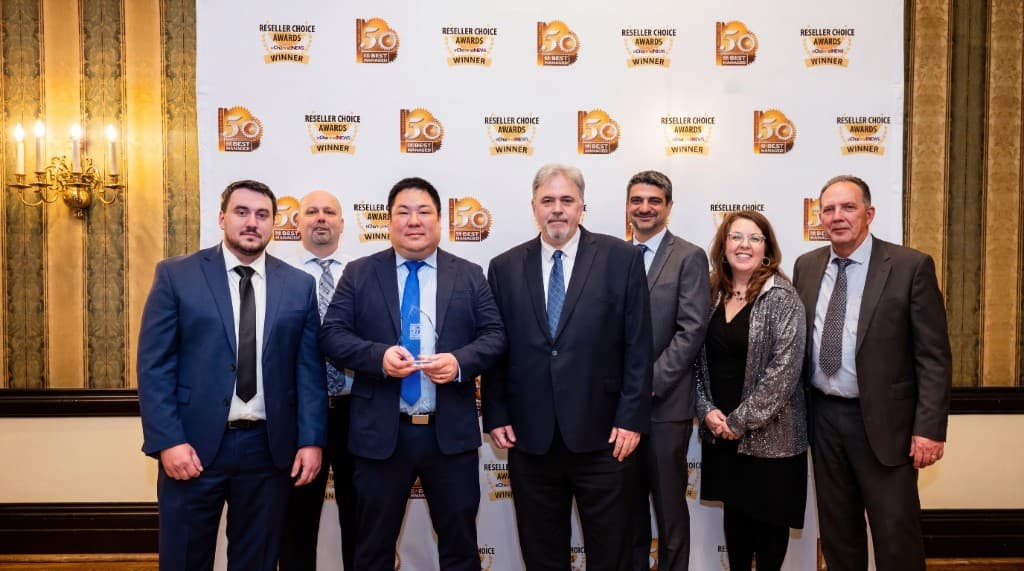 The Tuor team at the awards event